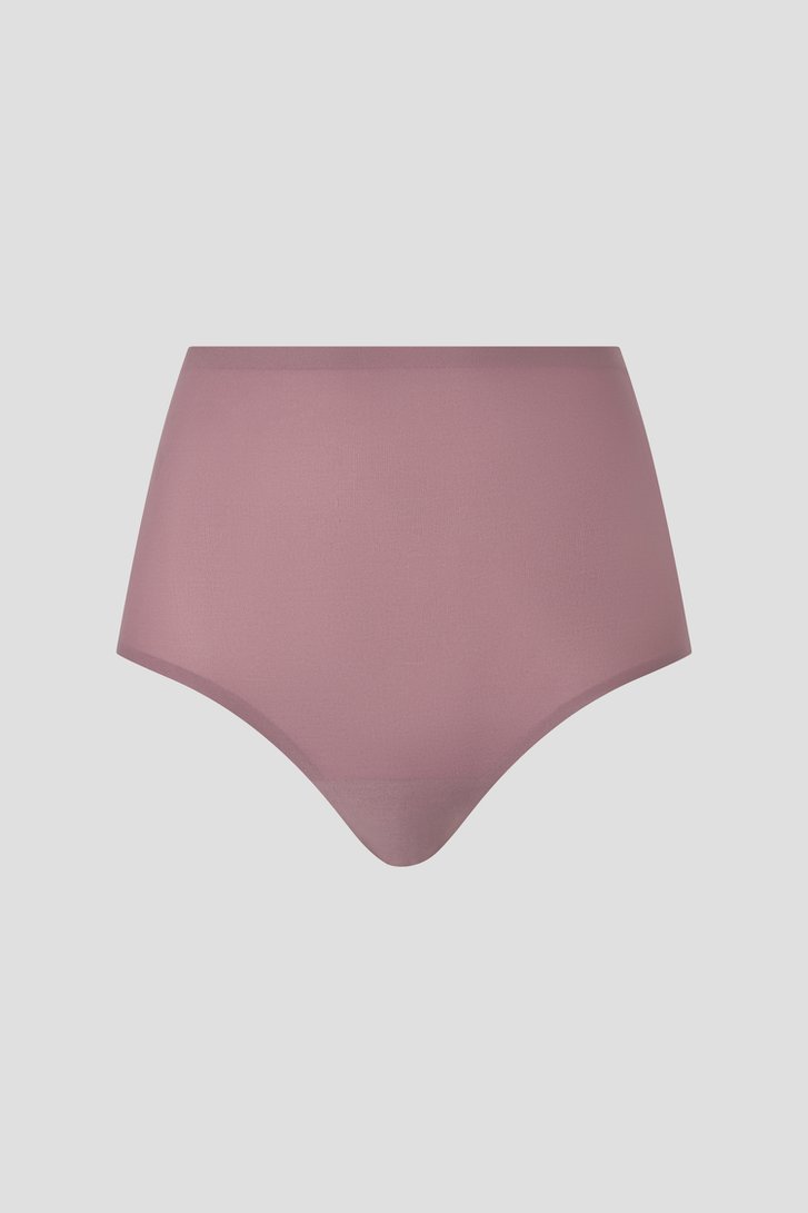Productfoto 1 van Naadloze slip met hoge taille in oudroze door Chantelle voor Dames