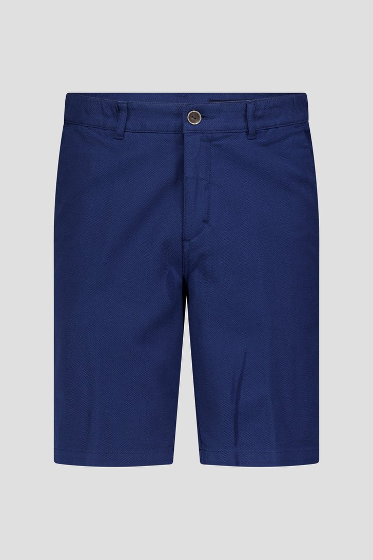 Productfoto 1 van Navy bermuda met elastische taille door Dansaert Blue voor Heren