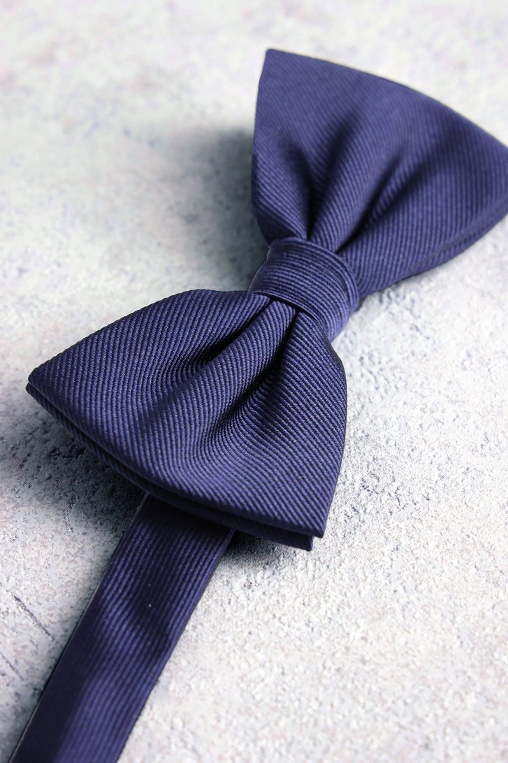 Navy blauwe strik van Liberty Island voor Heren
