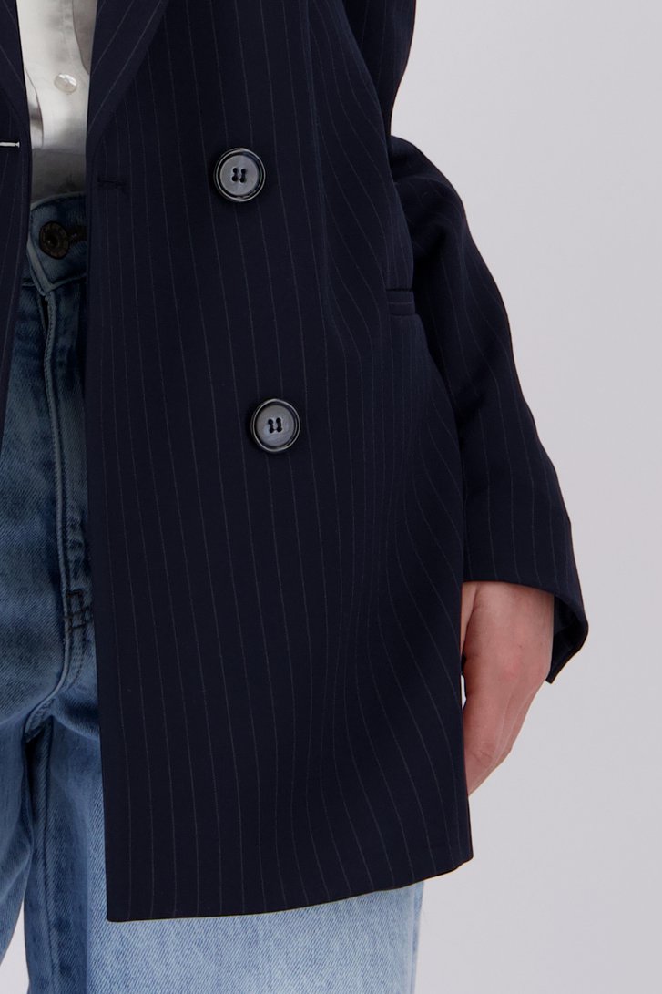 Navy blazer met krijtstreep van Liberty Island voor Dames