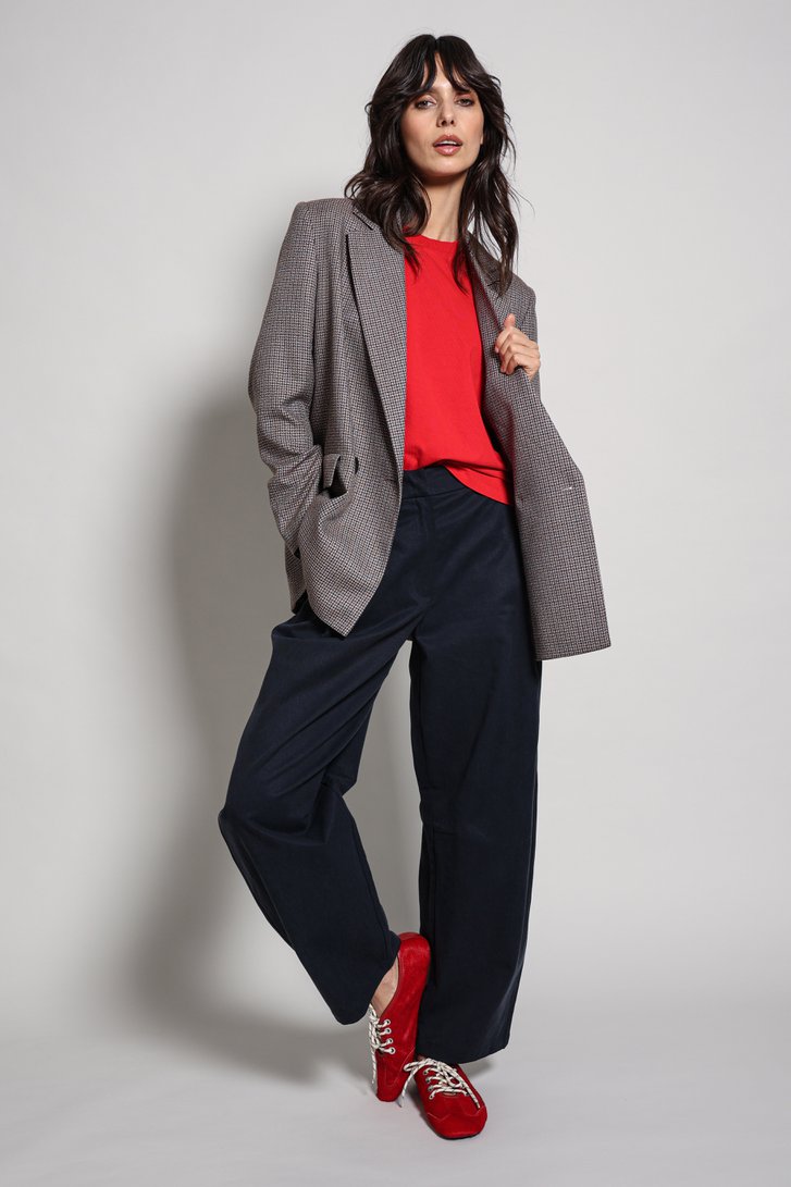 Extra foto 5 van Navy broek - Barrel fit door Louise voor Dames