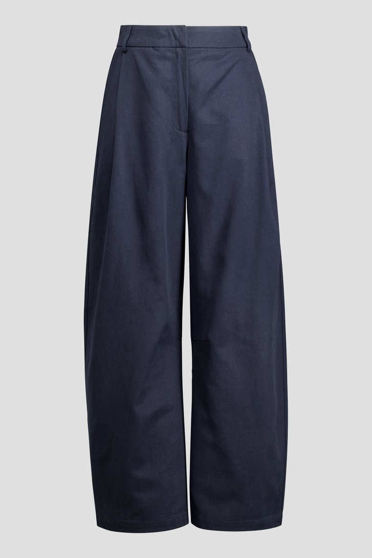 Productfoto 1 van Navy broek - Barrel fit door Louise voor Dames
