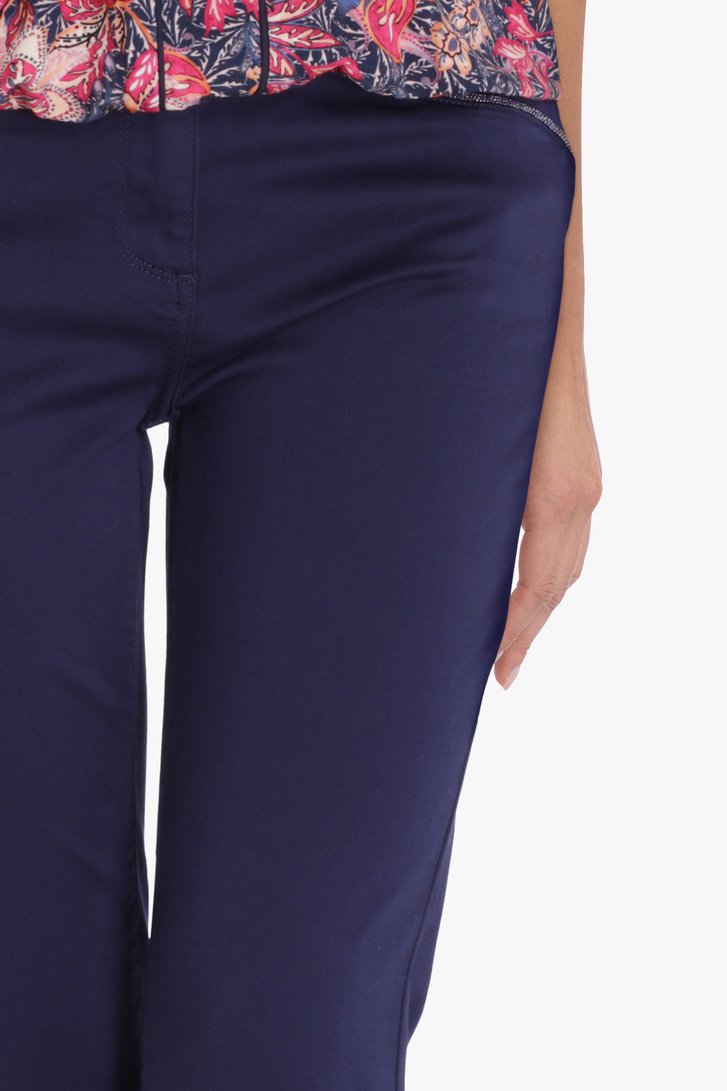 Navy broek met strass - slim fit van Diane Laury voor Dames