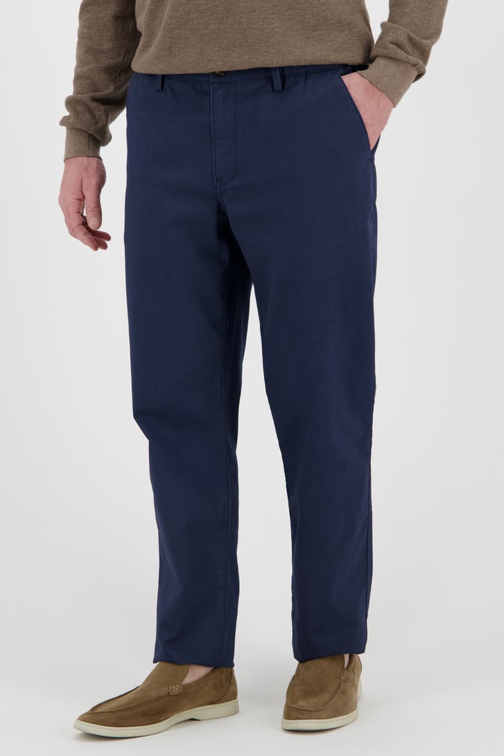 Navy chino van Upper East voor Heren