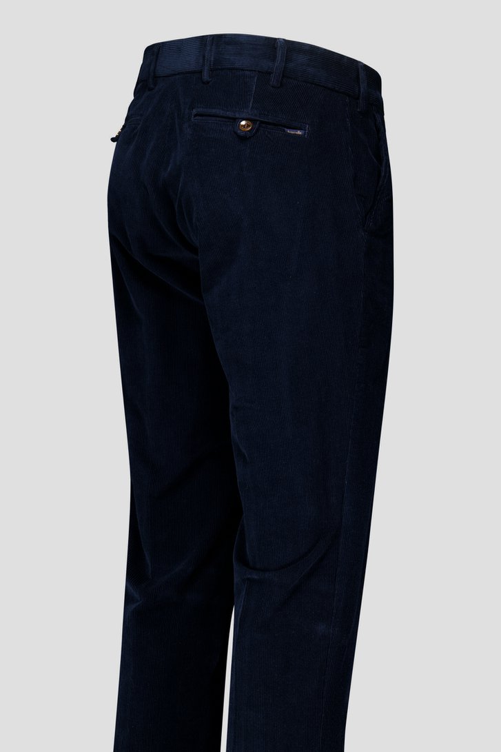 Navy corduroy broek - Louisiana - Regular fit van Brassville voor Heren