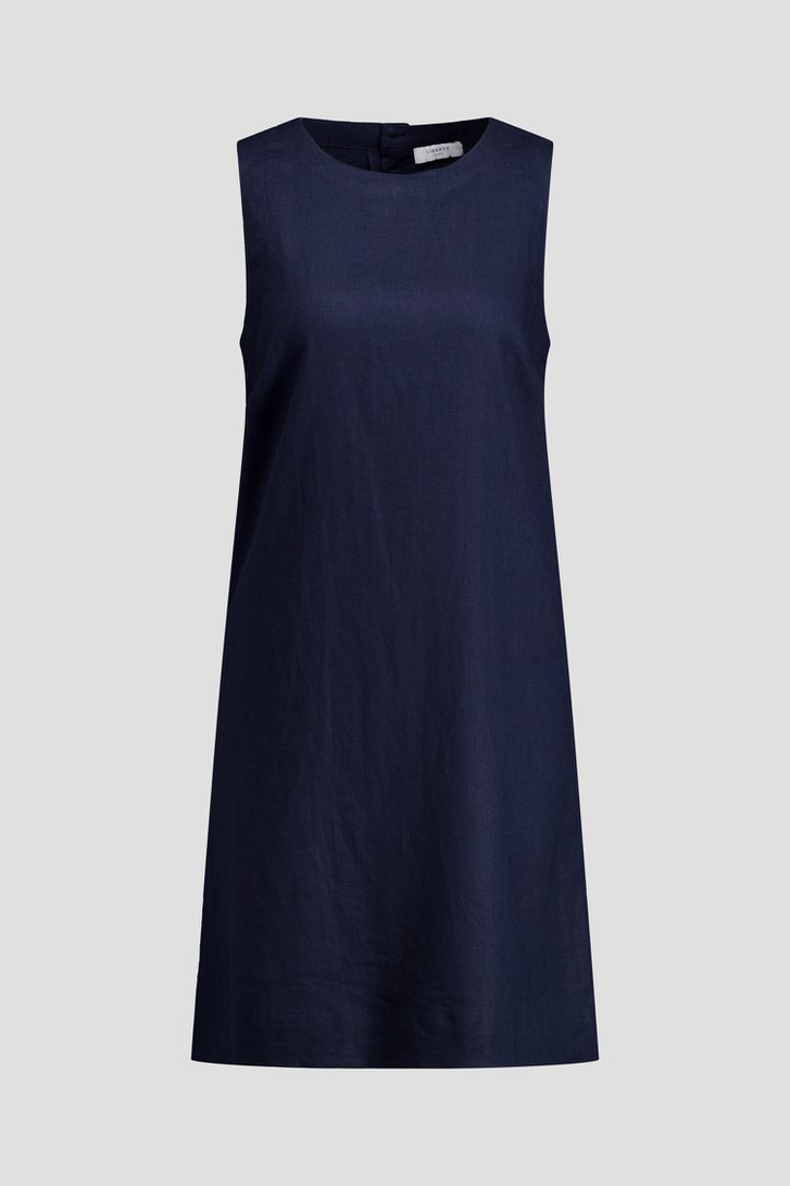 Productfoto 1 van Navy linnen kleedje door Liberty Island voor Dames