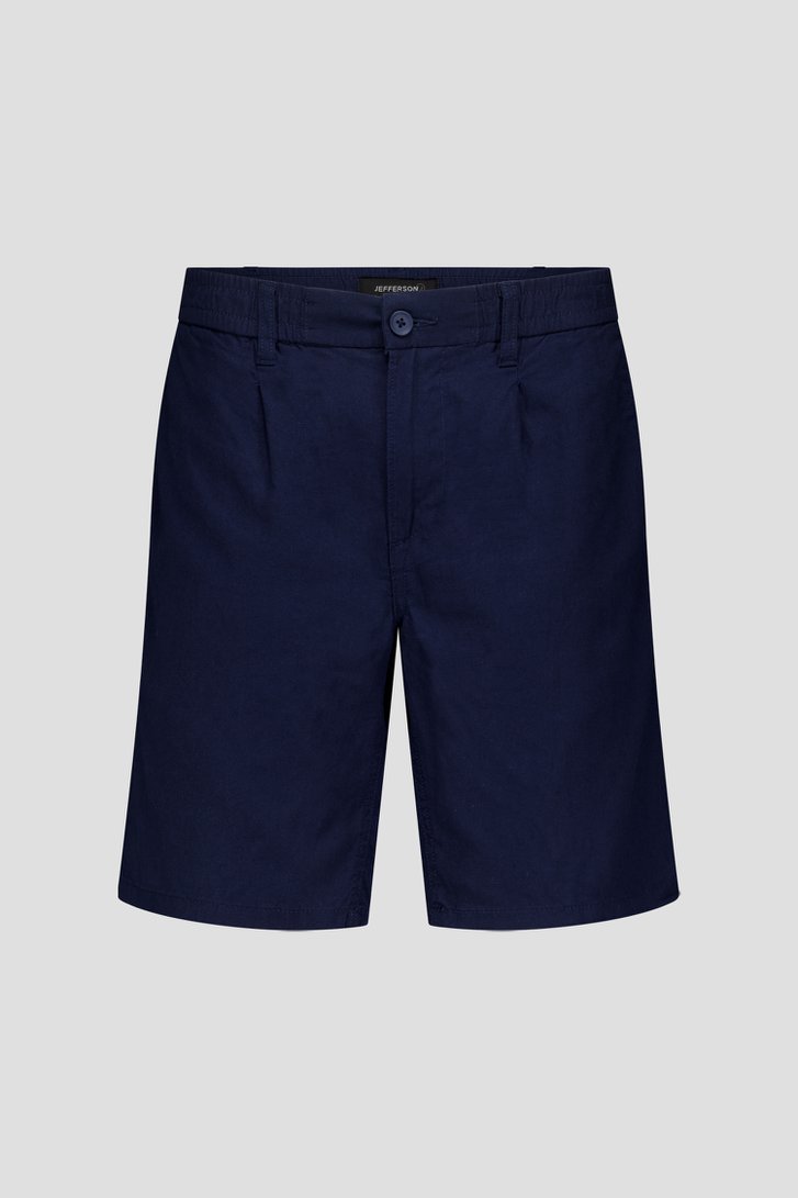 Navyblauwe bermuda van Jefferson voor Heren