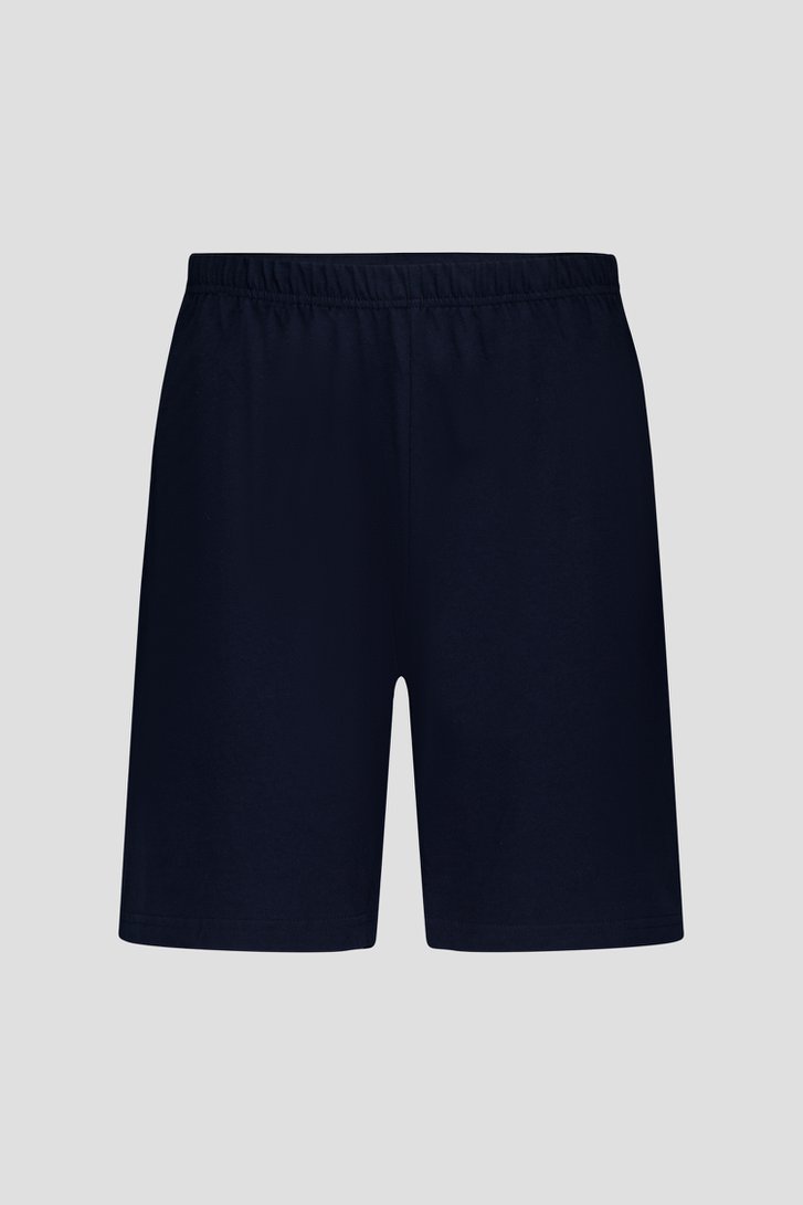 Navyblauwe pyjamaset met korte broek van Götzburg voor Heren