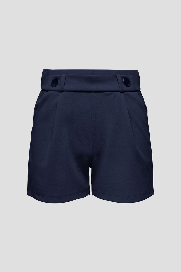 Navyblauwe short met elastische taille van JDY voor Dames