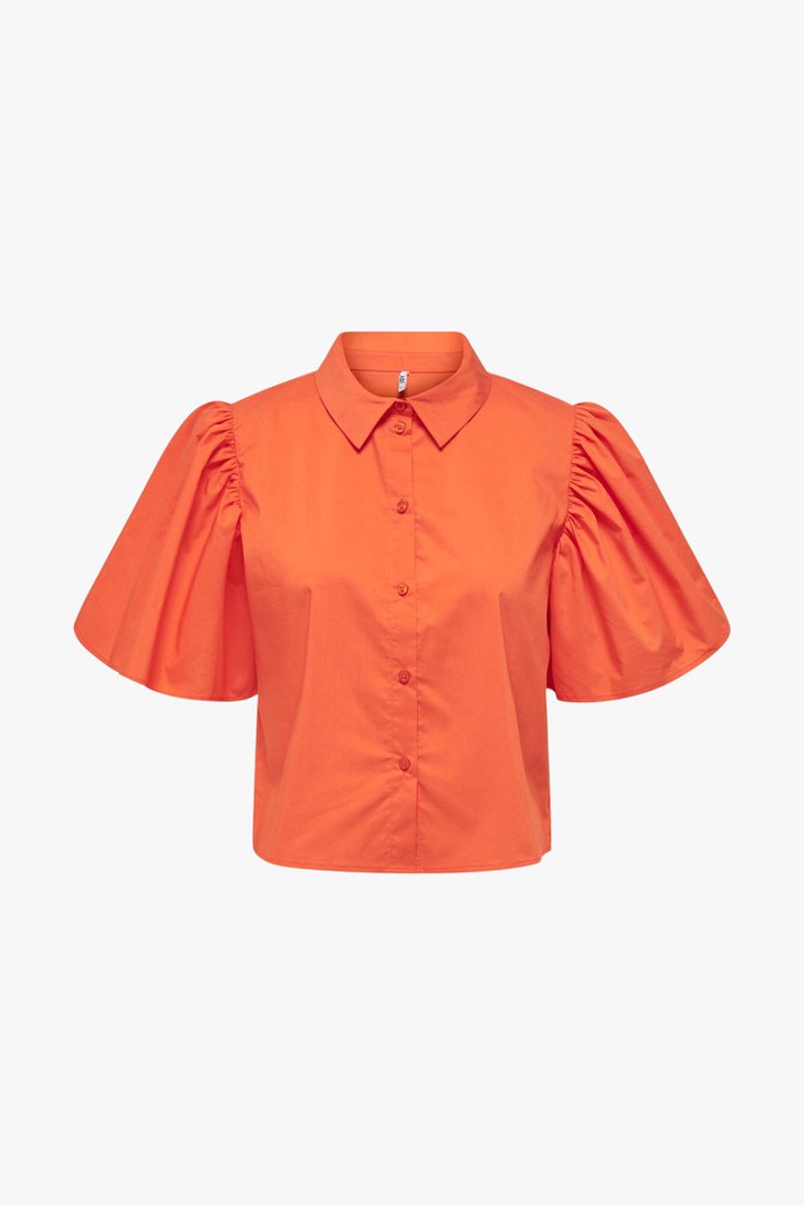 Oranje blouse met pofmouwen van JDY voor Dames