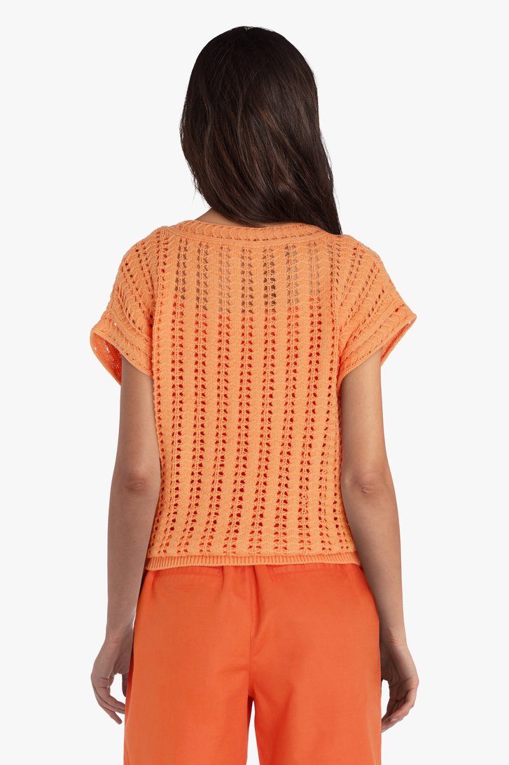 Oranje gehaakte trui van D'Auvry voor Dames