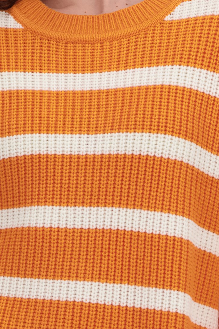 Oranje gestreepte trui van JDY voor Dames