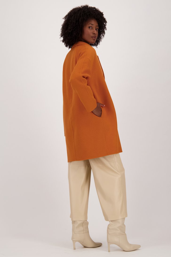 Oranje mantel  van Louise voor Dames