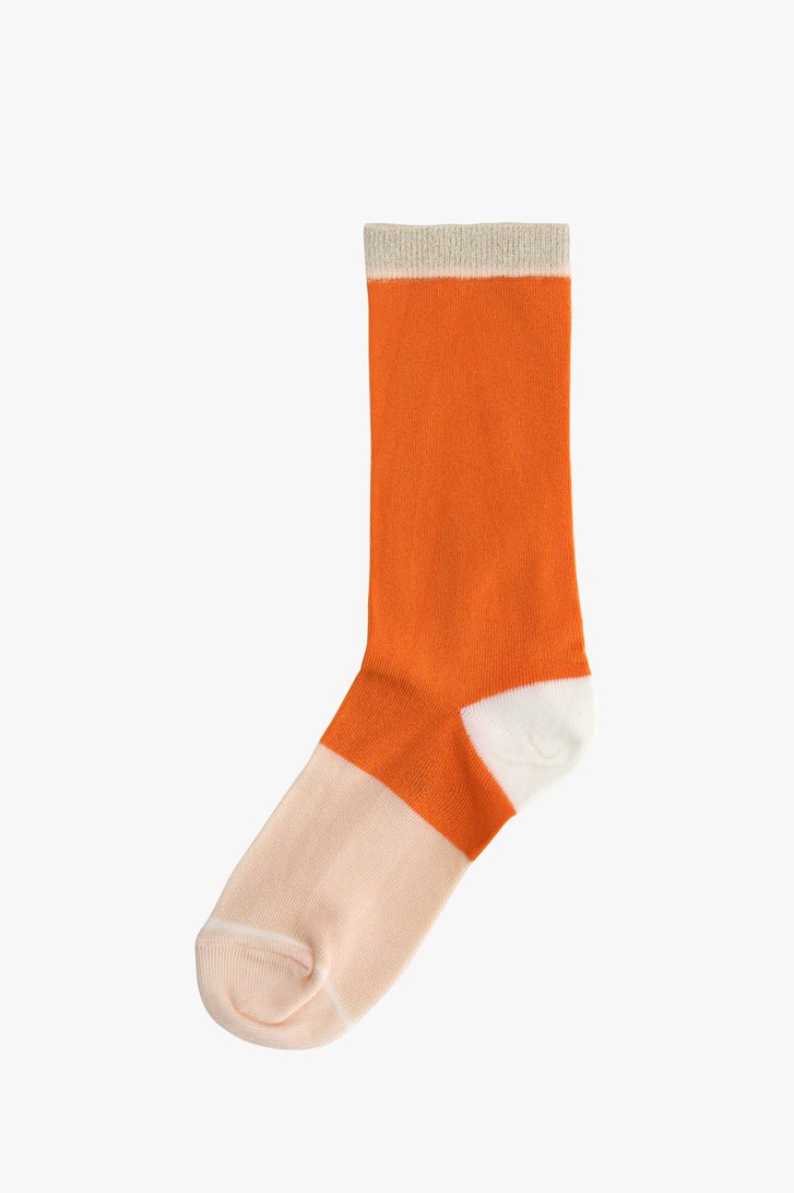 Oranje-roze sokken van MP Denmark voor Dames
