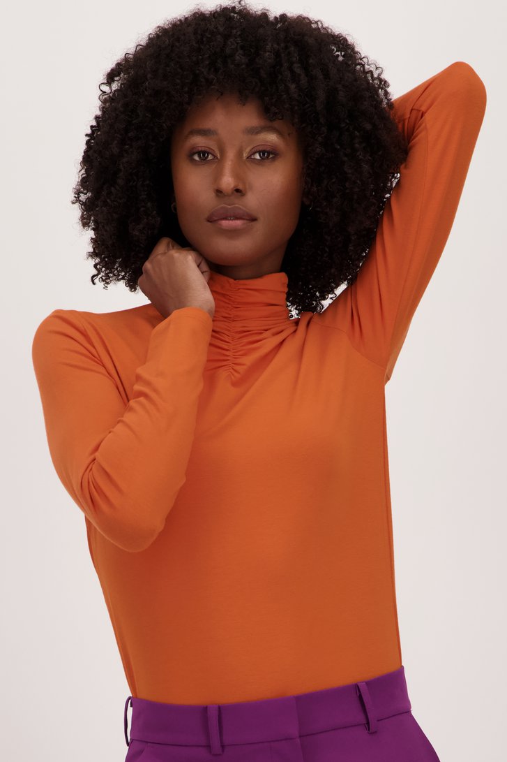 Oranje souspull van Geisha voor Dames