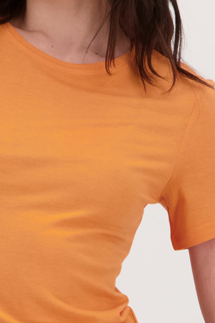 Oranje T-shirt van JDY voor Dames
