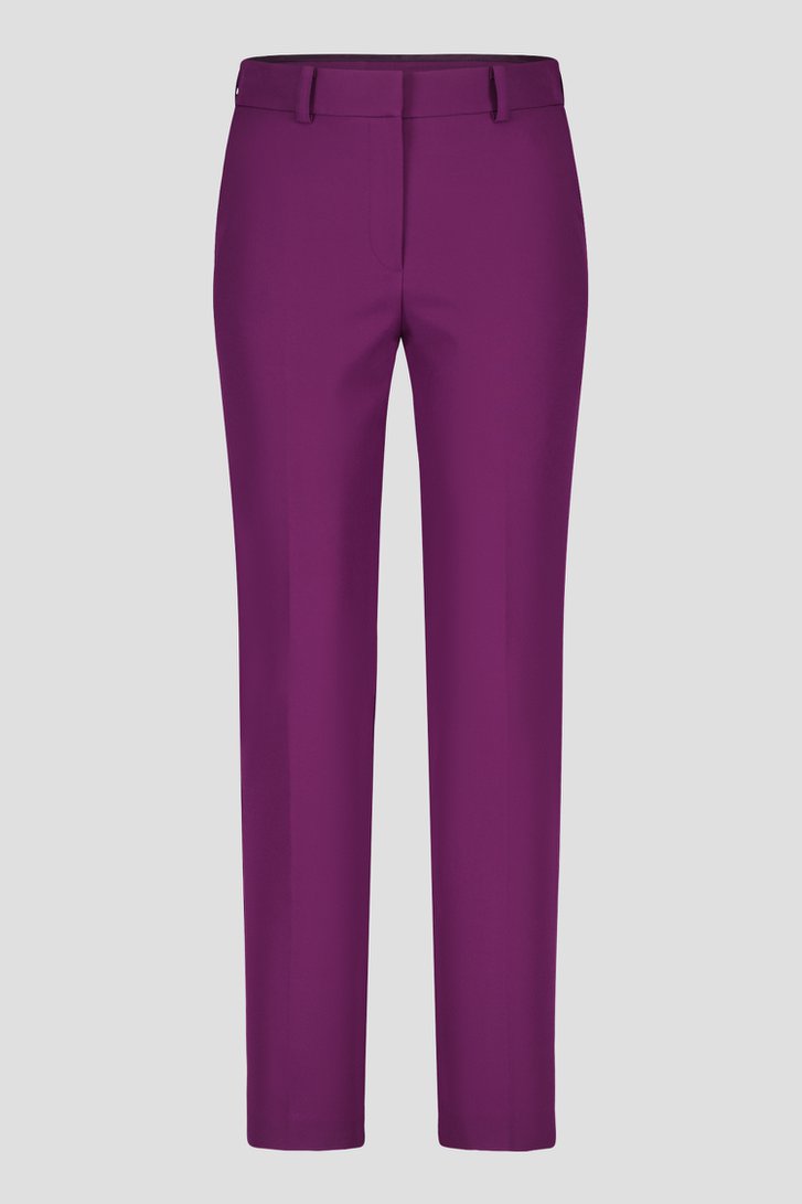 Paarse geklede broek van Geisha voor Dames