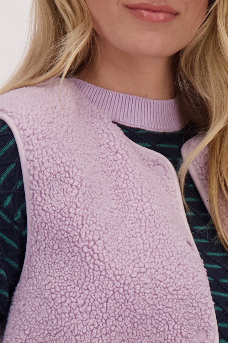 Extra foto 1 van Paarse omkeerbare bodywarmer door Libelle voor Dames