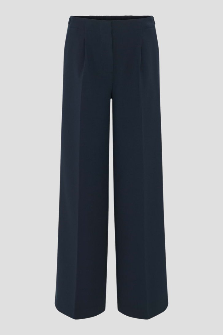 Palazzo bleu foncé avec taille élastique de Opus pour Femmes
