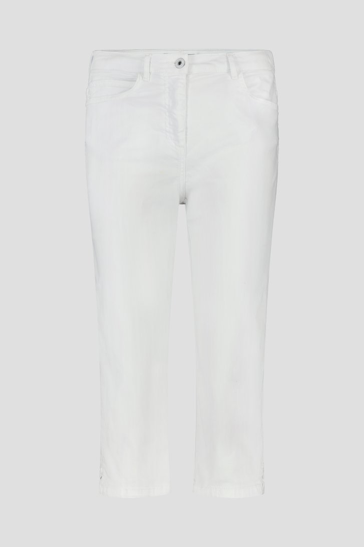 Pantalon 3/4 blanc  de Claude Arielle pour Femmes