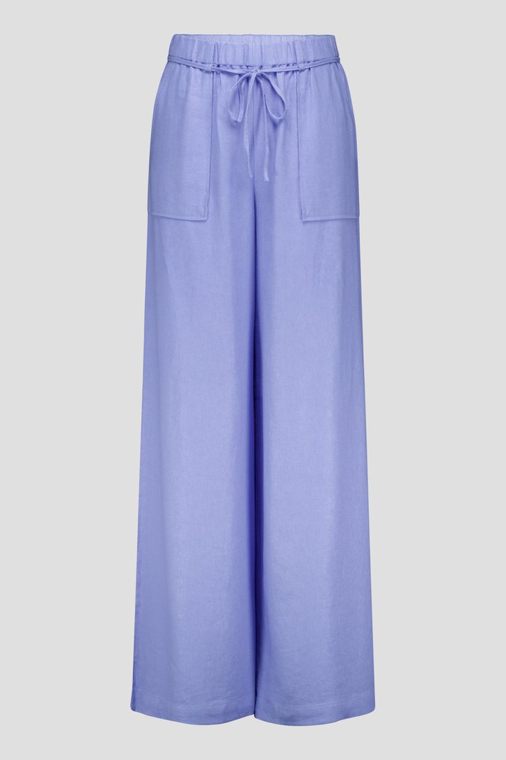 Pantalon à jambe large bleu clair de Louise pour Femmes