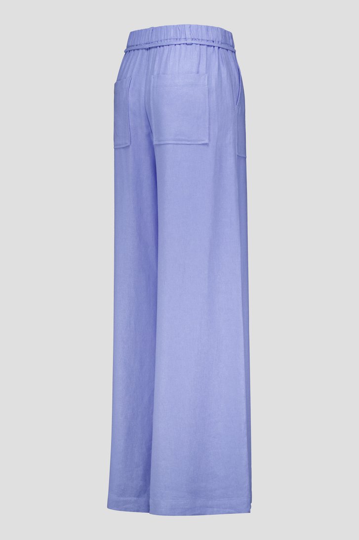 Pantalon à jambe large bleu clair de Louise pour Femmes