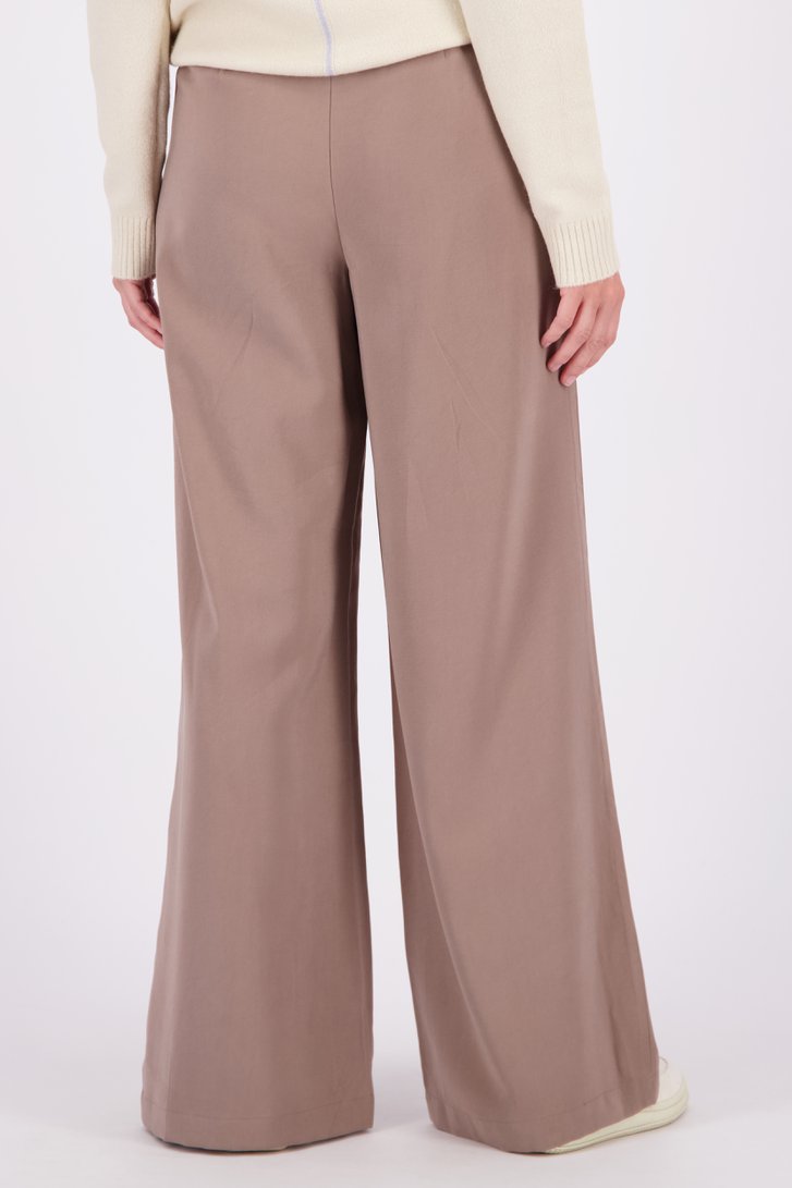 Le dos de Pantalon ample beige de Libelle de Libelle pour Femmes