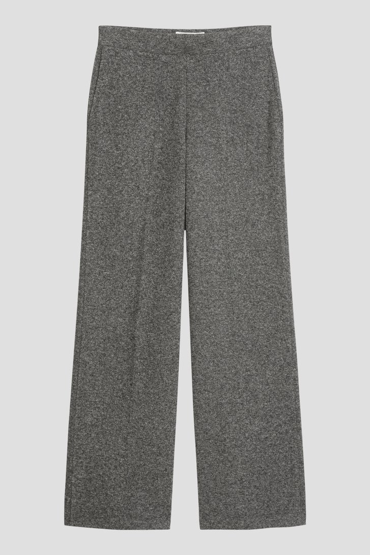 Photo produit 1 de Pantalon ample gris chiné de Marc O'Polo pour Femmes