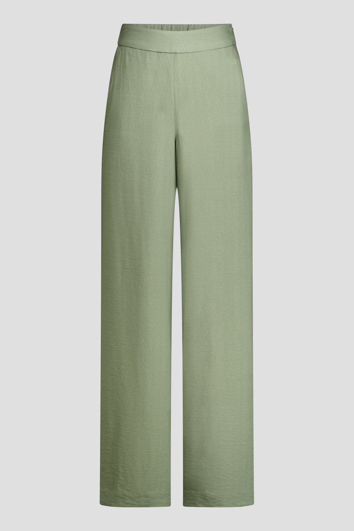 Photo produit 1 de Pantalon ample kaki de AC by Annelien Coorevits pour Femmes