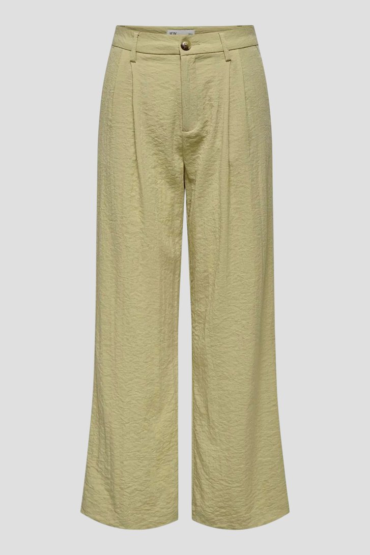 Photo produit 1 de Pantalon beige ample à plis de JDY pour Femmes