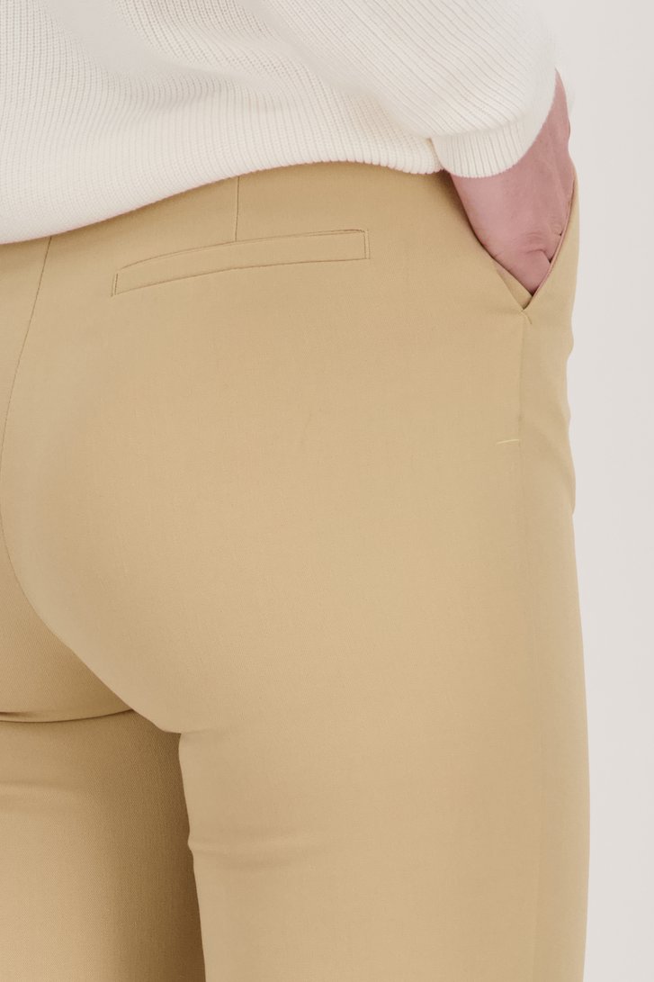Pantalon beige - longueur 7/8 de Liberty Island pour Femmes