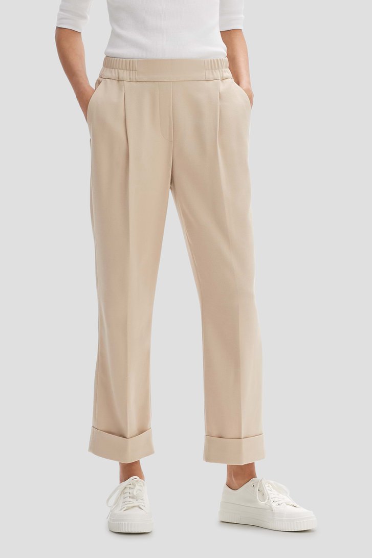 Pantalon beige - longueur 7/8 de Opus pour Femmes