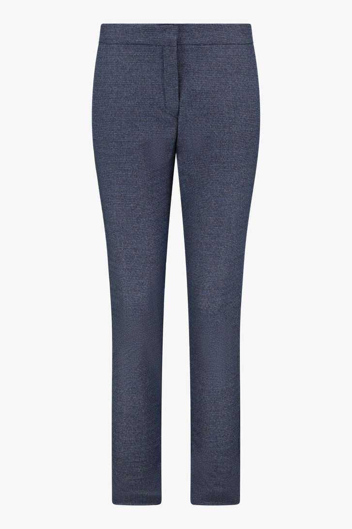 Pantalon bleu avec motif et taille élastiquée de Liberty Island pour Femmes