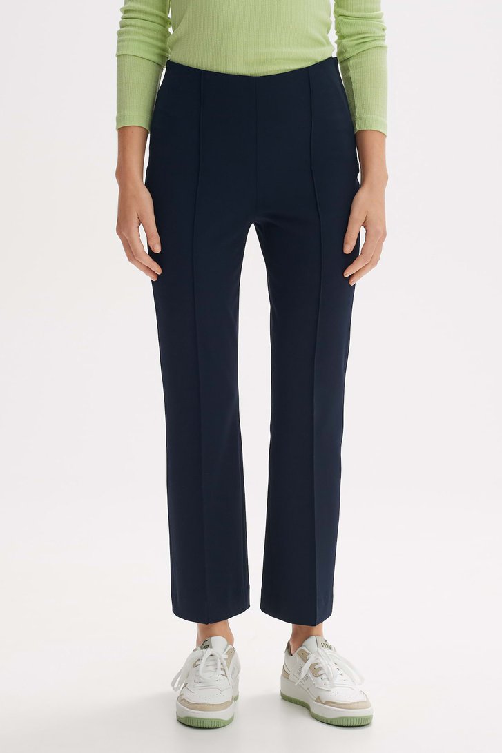 Pantalon bleu foncé - longueur 7/8 de Opus pour Femmes