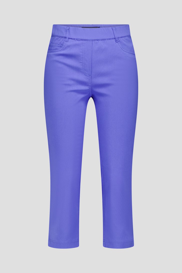 Pantalon bleu - Longueur 7/8 de Claude Arielle pour Femmes