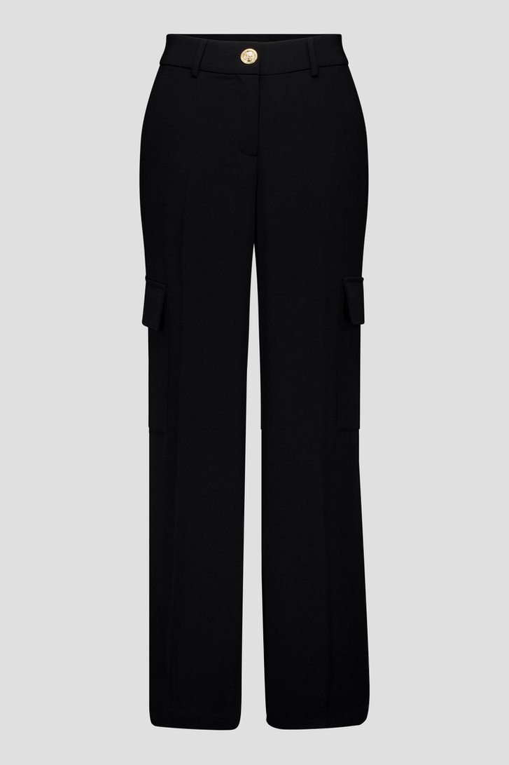 Pantalon cargo large noir de More & More pour Femmes