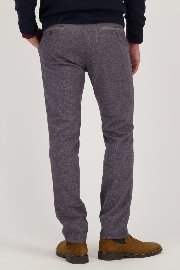 Pantalon chino bleu doux de Upper East pour Hommes