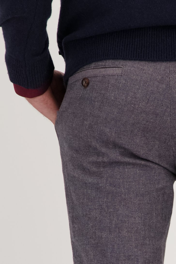 Pantalon chino bleu doux de Upper East pour Hommes