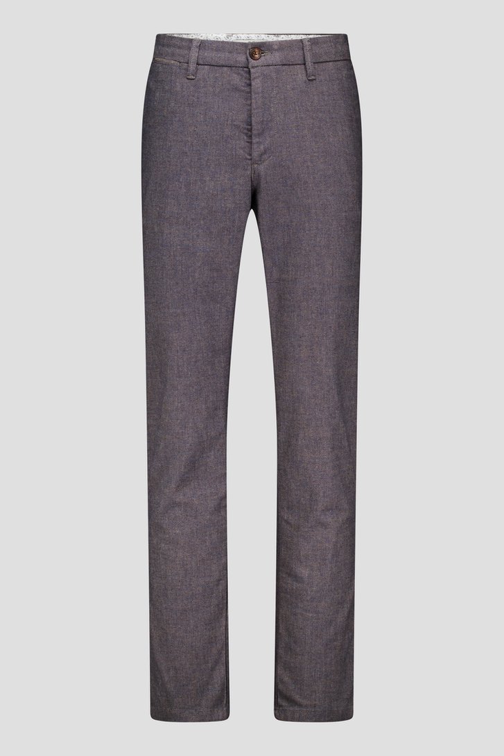 Photo produit 2 de Pantalon chino bleu doux de Upper East pour Hommes