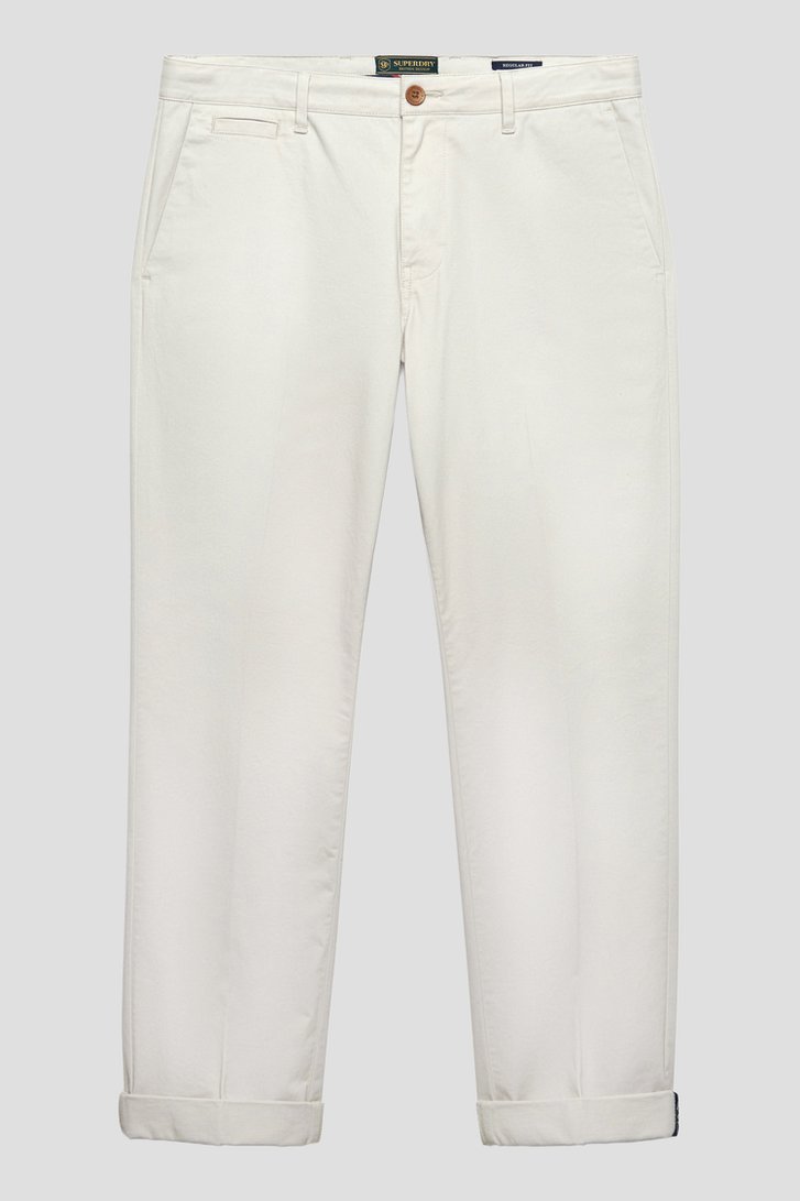 Photo produit 1 de Pantalon chino gris de Superdry pour Hommes