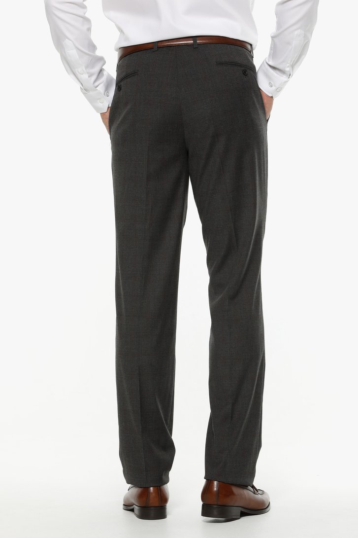 Pantalon costume anthracite - Cable - comfort fit de Dansaert Black pour Hommes