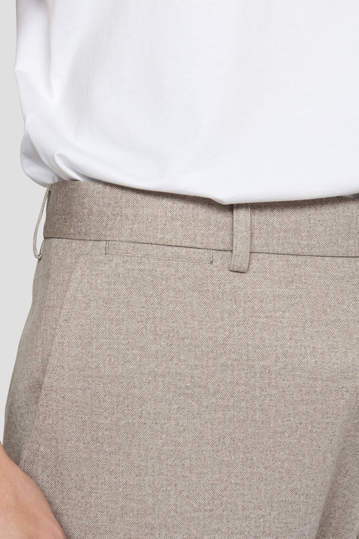 Détail de Pantalon costume beige avec stretch de Matinique pour Hommes