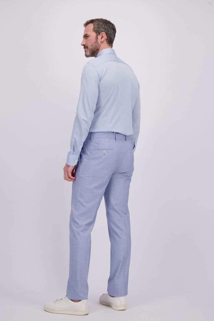 Le dos de Pantalon de costume bleu clair - Regular fit de Dansaert Black pour Hommes