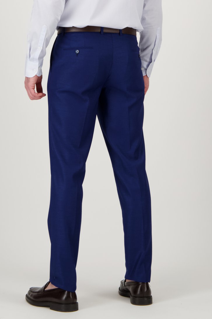 Pantalon de costume bleu foncé - regular fit  de Dansaert Black pour Hommes