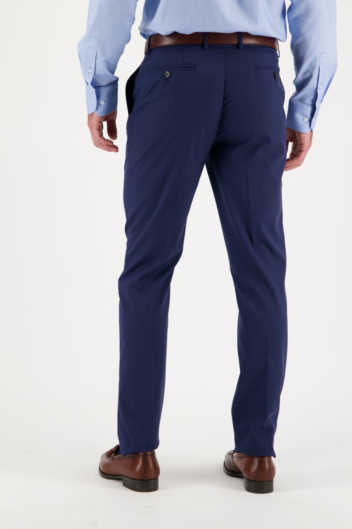 Pantalon de costume bleu - slim fit de Dansaert Black pour Hommes