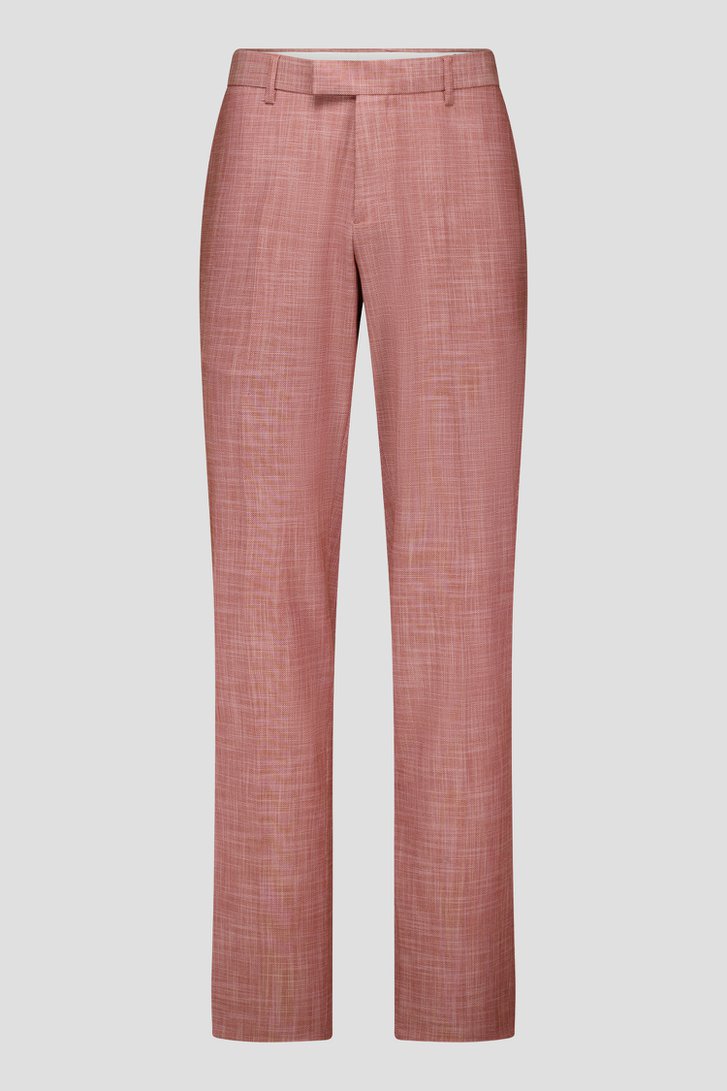 Pantalon de costume bordeaux de Upper East pour Hommes