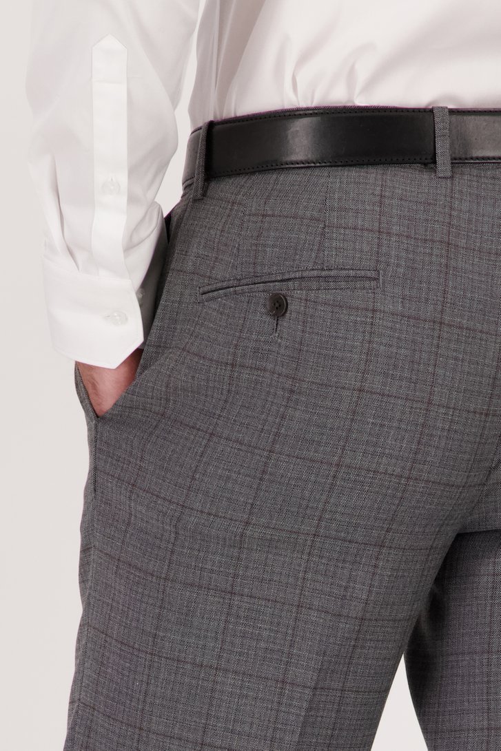 Pantalon de costume gris - Roald - Regular fit de Dansaert Black pour Hommes
