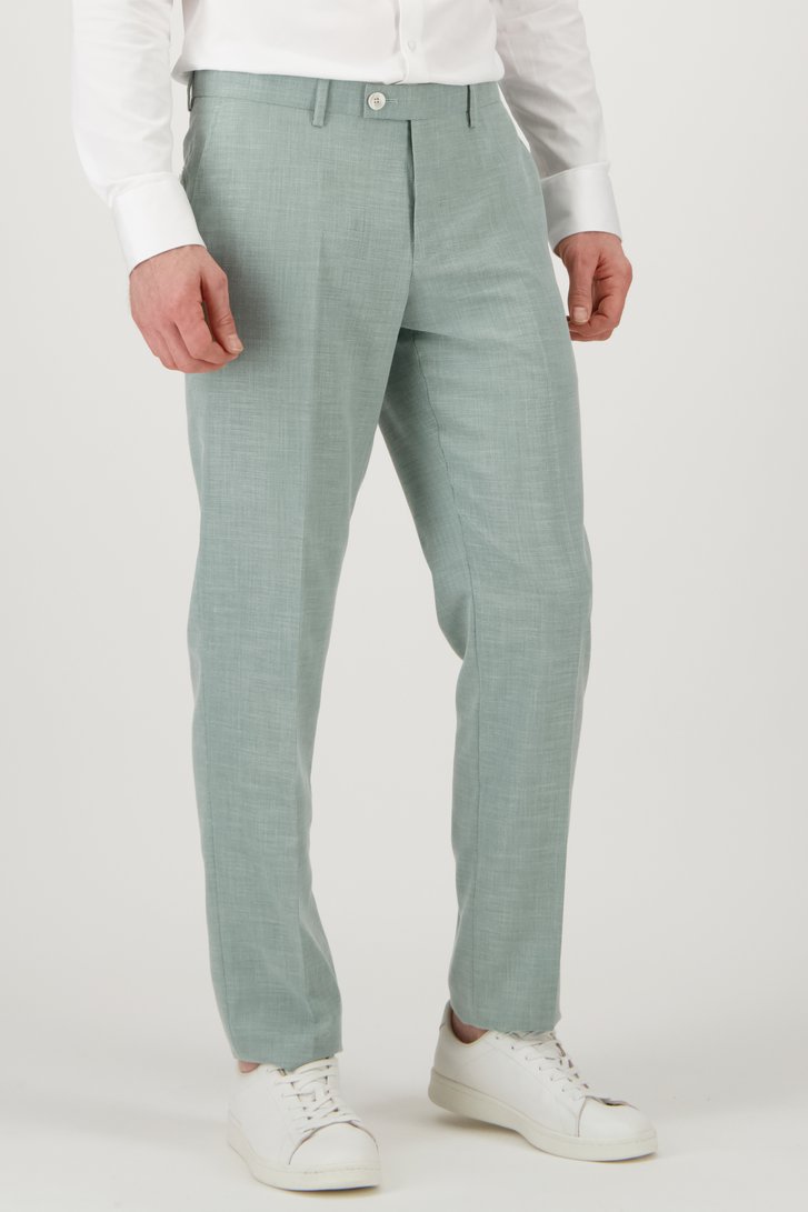 Pantalon de costume vert clair - regular fit de Dansaert Black pour Hommes