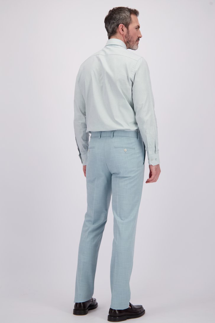 Le dos de Pantalon de costume vert clair – Regular fit de Dansaert Black pour Hommes