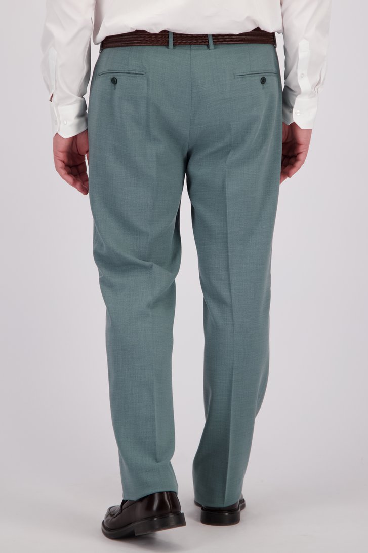 Pantalon de costume vert-gris - comfort fit de Dansaert Black pour Hommes